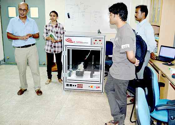 Fabrication of Low Cost Lab Electrospinning Machine (by Dr. Sandip Patil, the founder of E-Spin Nanotech Pvt. Ltd.)